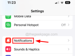 phone not showing missed call notification