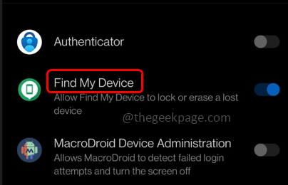 Find Device