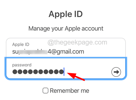 Password Apple If 11zon