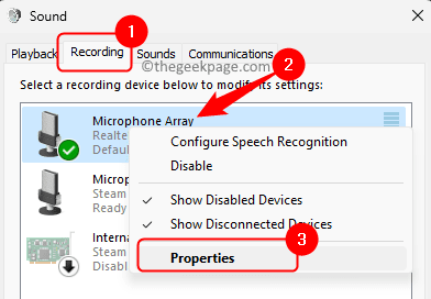 Sound Recording Microphone Properties Min