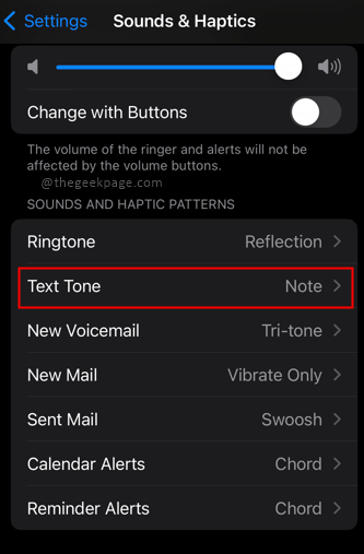 Text Tone Min