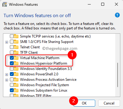 Windows Features Turn On Hypervisor Virtual Machine Min
