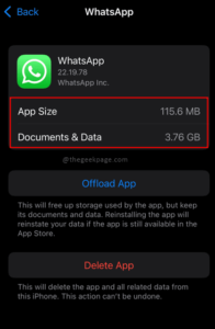 How to check memory space usage by iPhone apps