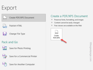 Microsoft Publisher won't save files as PDF in Windows 10 / 11 Fix