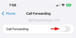 disable call forwarding 11zon