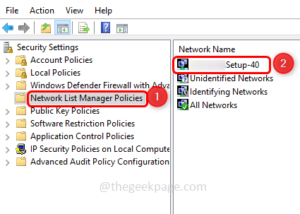 How To Fix Network Profile Missing Issue