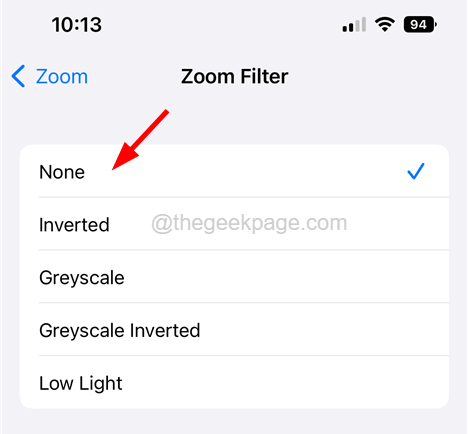 How to turn off black and white on iPhone