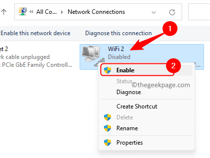 Network Connection Enable Wifi Adapter Min