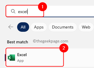 Windows Open Excel Min