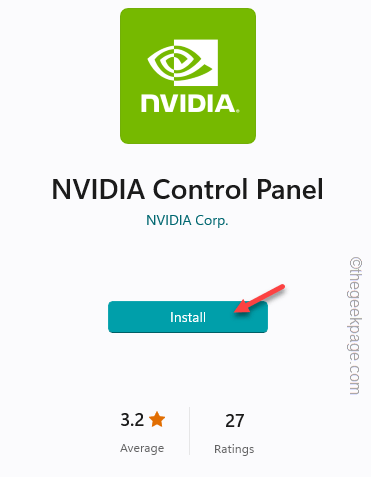 download control panel nvidia