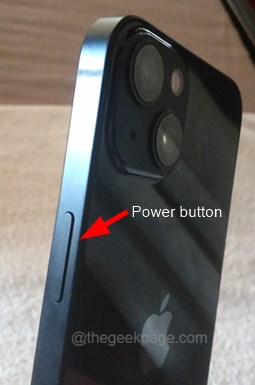 power button iphone