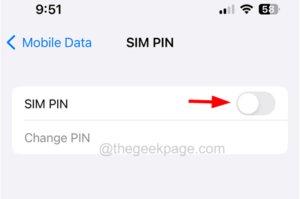 Disable Sim Pin 11zon