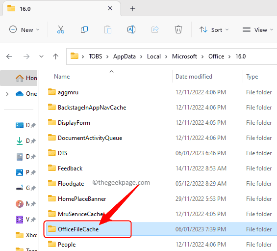File Explorer Path Microsoft Office File Cache Delete Files Min