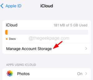 Manage Account Storage 11zon