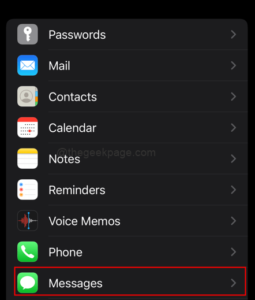 change auto message iphone