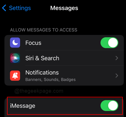 change text message to imessage iphone