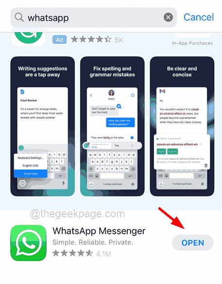 update or open whatsapp 11zon