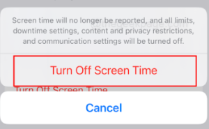 Turn Off Screen Time Min