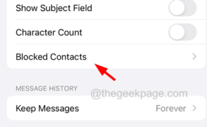 blocked contacts 11zon