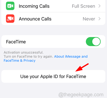 apple id and facetime