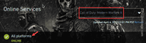 call of duty warfare check min