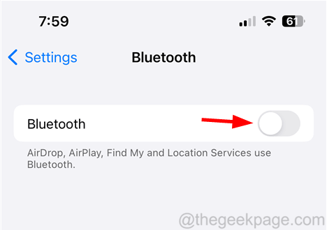 disable bluetooth 11zon