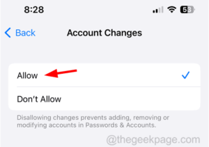 Allow Account Changes 11zon
