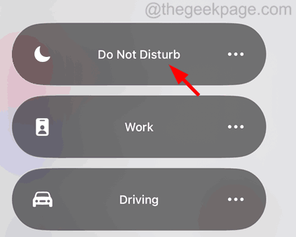 Do Not Disturb disable 11zon