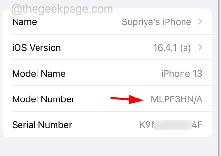 How to Check iPhone Model Name 