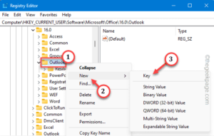 outlook newest key pst min