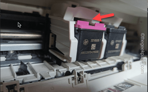 printer cartridge latches