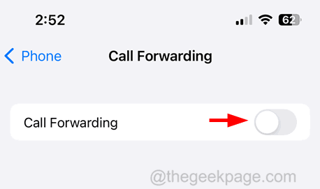 Disable Call Forwarding 11zon
