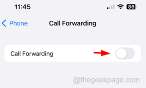 disable call forwarding 11zon