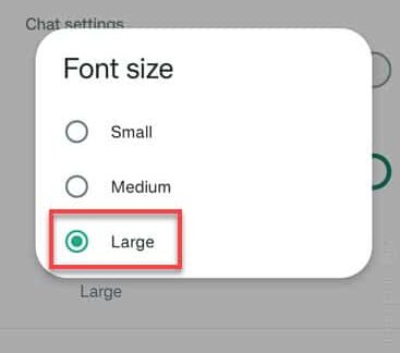 How to make text bigger on Android Phone