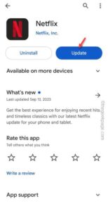 Netflix Black screen with sound on Android : How to Fix