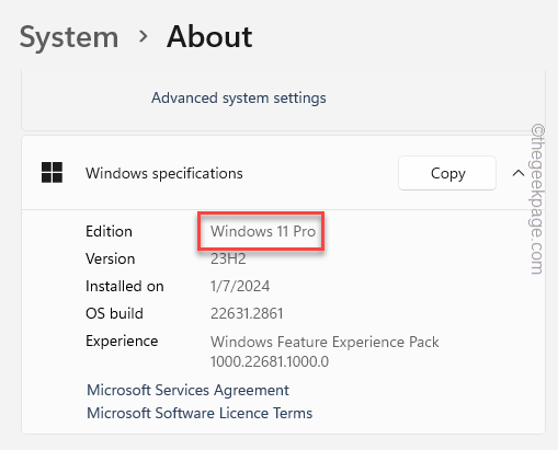 Windows 11 about device min