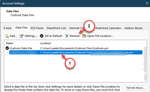 How to fix Outlook Data File has not been configured issue