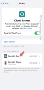 iCloud storage is full notification : How to Fix