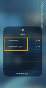 connected to wifi min