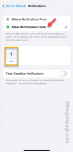 allow notifications from min 2