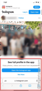 insta feature opened min