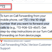 IPHONE CALL FORWARDING SETTING INTERROGATION FAILED visual data 2