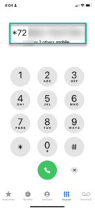 IPHONE CALL FORWARDING SETTING INTERROGATION FAILED visual data 8