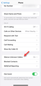 iPhone blocking calls on it's own: Fix