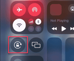 iPhone screen rotation not working: Fix