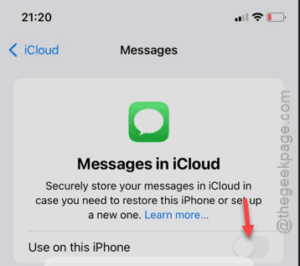 use on this iPHone min
