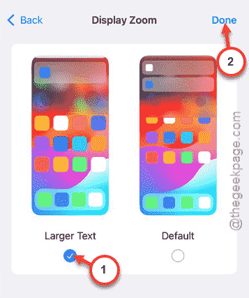 App icons are too small on iPhone - How to fix 3 larger text min