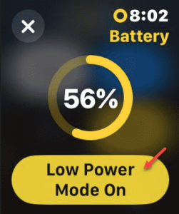 disable low power mode min