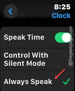 always speak to it min