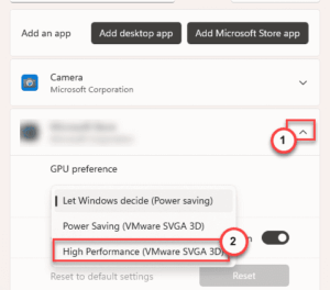 high performance min